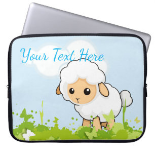 Cutest Little Lamb Laptop Sleeve