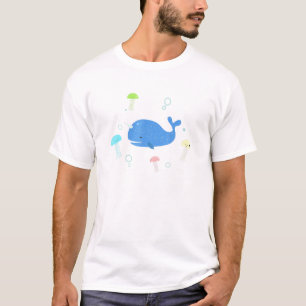 Cutest Little Narwhal Sea Animals Creatures Ocean T-Shirt