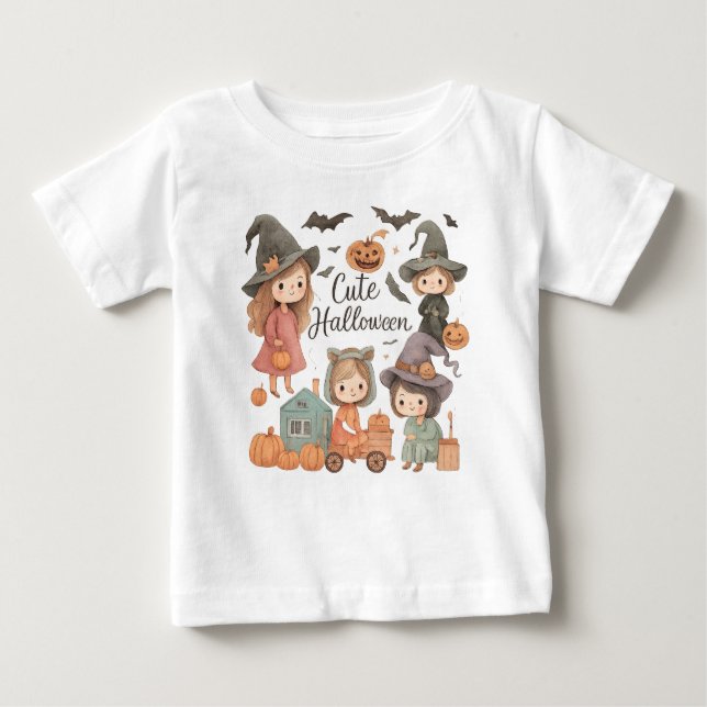 Cutest Little Pumpkin Baby Shirt – Fall & Hallowee (Front)