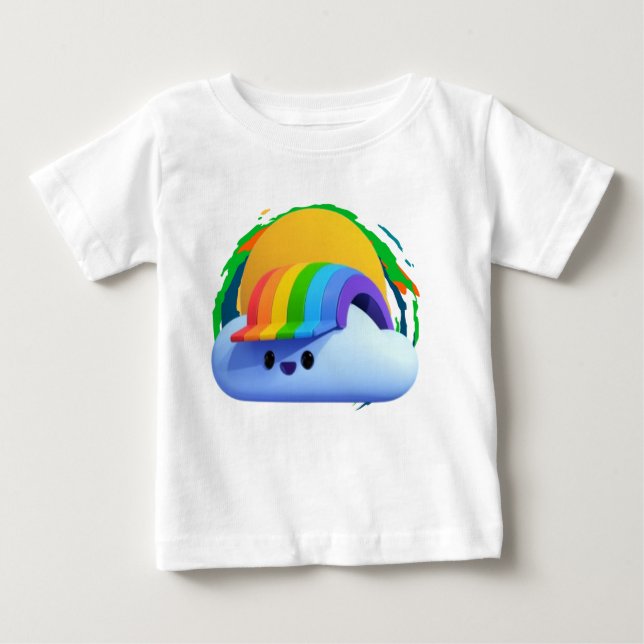 Cutest Little Sunshine  👶☀️ Baby T-Shirt (Front)