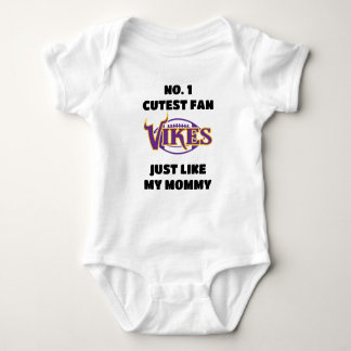 Cutest Minnesota Football Fan Baby Bodysuit