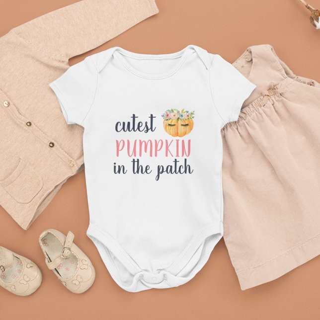 Cutest Pumpkin in the Patch Baby Bodysuit (Creator Uploaded)
