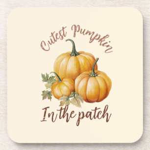 Cutest Pumpkin in the Patch Coaster