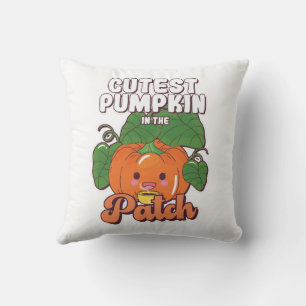 cutest pumpkin in the patch cushion