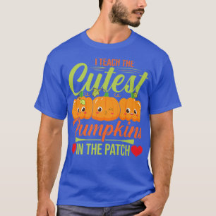 Cutest Pumpkin In The Patch PreK Teacher Halloween T-Shirt