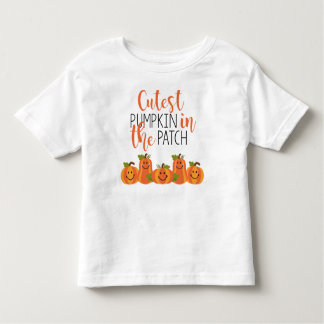 Cutest Pumpkin in the Patch Toddler Ruffle Tee