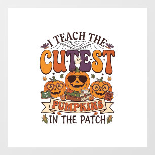 Cutest Pumpkins Halloween Teacher Glasses Books_1