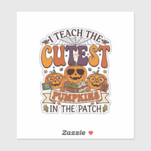 Cutest Pumpkins Halloween Teacher Glasses Books_1