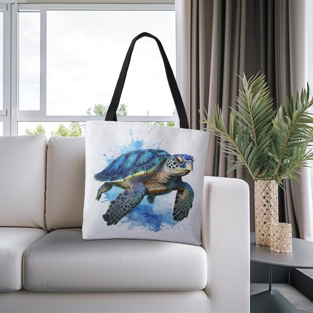Cutest Sea Turtle, Tote Bag (Creator Uploaded)