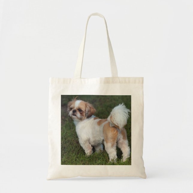 Cutest  Shih Tzu Tote Bag (Front)
