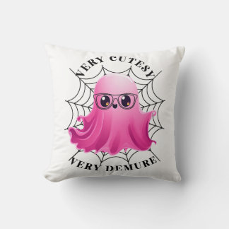 Cutesy Demure Ghost Cushion