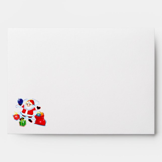 Cutesy Sant and gifts Envelopes (Front)