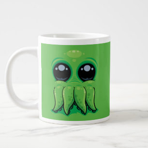 Cutethulhu Cute Cthulhu Face Large Coffee Mug