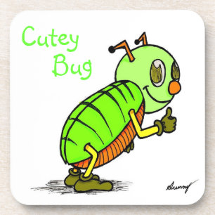 Cutey Bug Cork Coaster