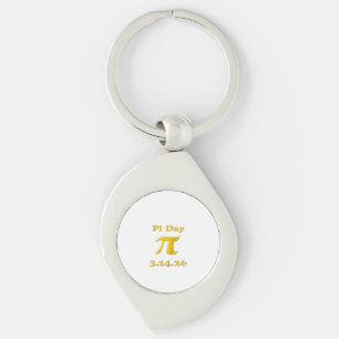 Cutie 3.14 Pi Day Key Ring