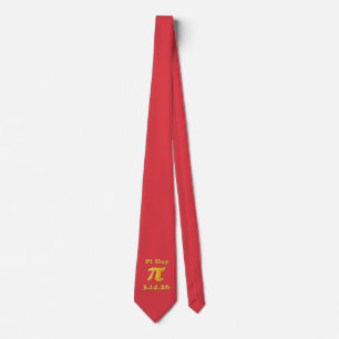 Cutie 3.14 Pi Day t-shirt Tie