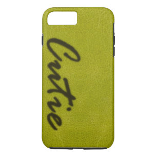 Cutie Apple Green Leather Look iPhone 8 Plus/7 Plus Case