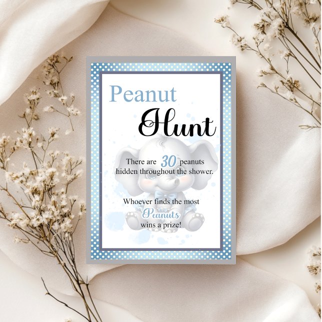 Cutie Blue Elephant _ Peanut Hunt (Creator Uploaded)