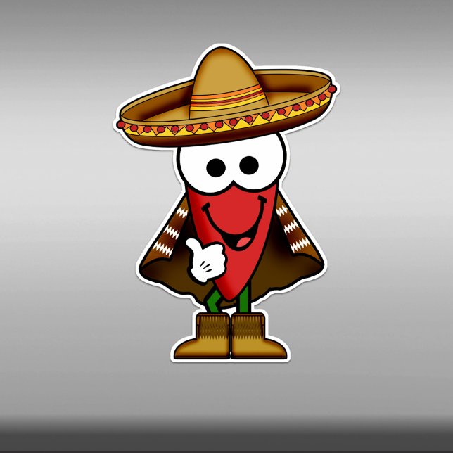 Cutie Cartoon Red Jalapeno Pepper Vinyl (Creator Uploaded)