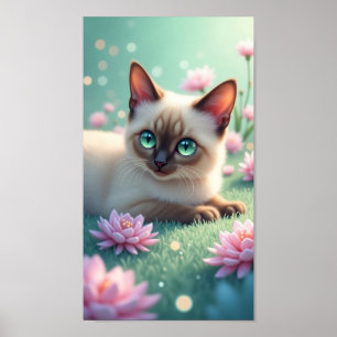 Cutie Cat Poster