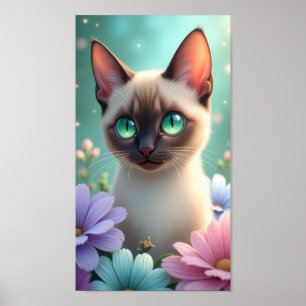 Cutie Cat Poster