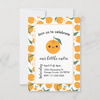 Cutie Clementine Mandarin Tangerine Orange Blue