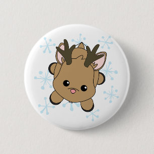 Cutie Deer 6 Cm Round Badge