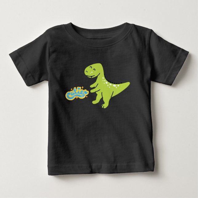 Cutie Dinosaur Baby T-Shirt (Front)