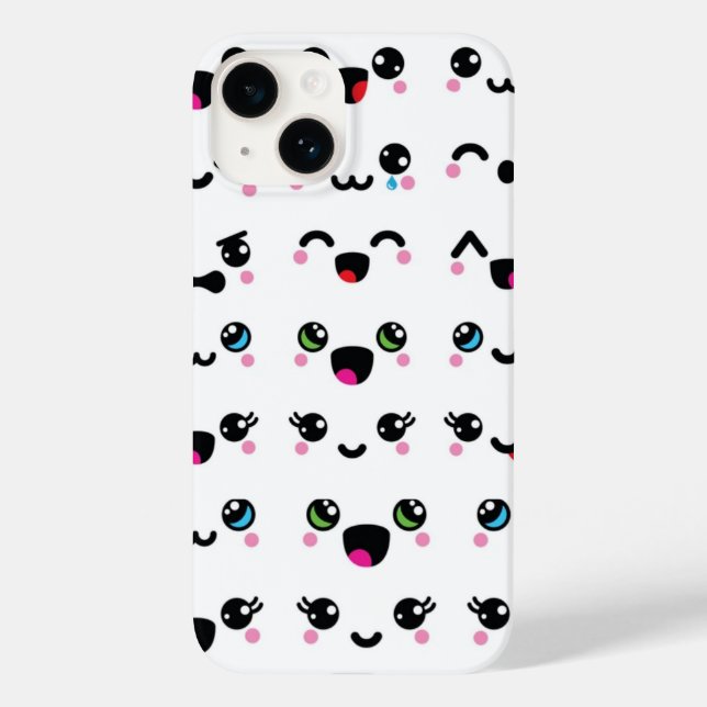 Cutie face Iphone case (Back)