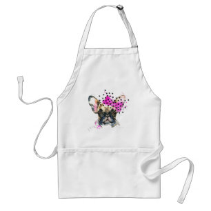 Cutie French Bull Dog Standard Apron