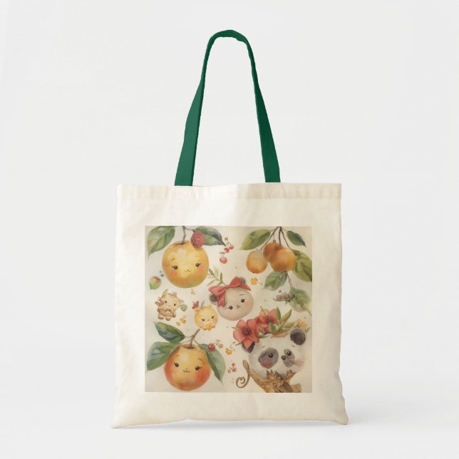 Cutie Fruitie Tote Bag (Front)