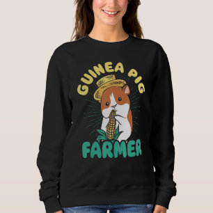 Cutie Guinea Pig Farmer Pig Owner Animals Cavy Pet Sweatshirt