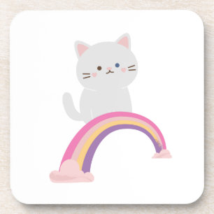 Cutie Kitten Cat              Coaster