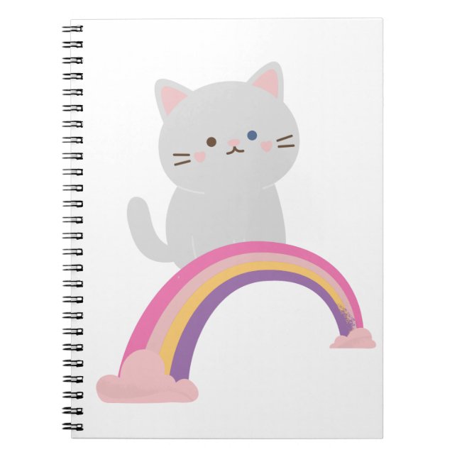 Cutie Kitten Cat         Notebook (Front)