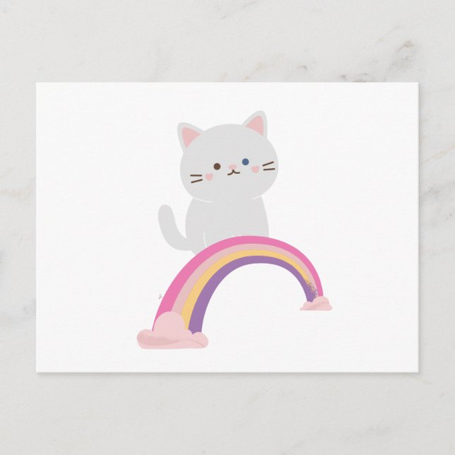 Cutie Kitten Cat  Postcard (Front)