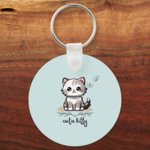 Cutie Kitty Key Ring