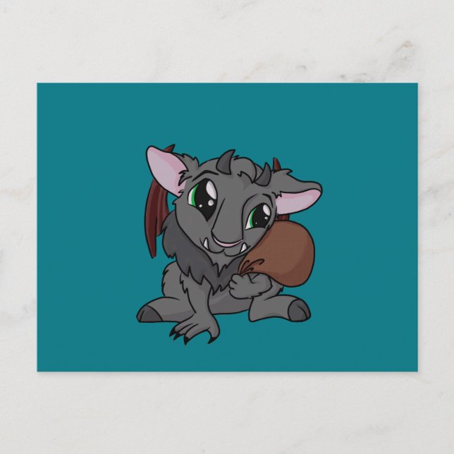 Cutie Krampus! Postcard (Front)