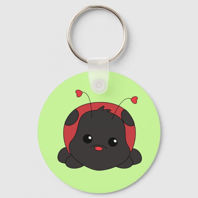 Cutie Lady Bug Key Ring (Front)