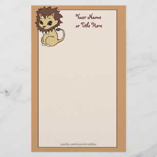 Cutie Lion Stationery