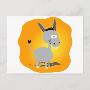 Cutie little Donkey Postcard