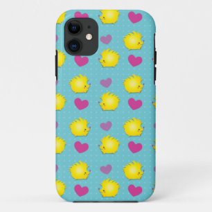 Cutie little Hedgehog pattern iPhone 11 Case
