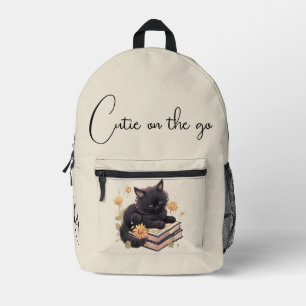Cutie On The Go Printed Backpack