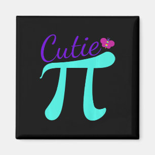 Cutie Pi - Cute Math Pun Tee For Pi Day Premium Magnet