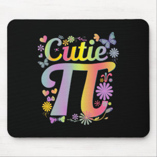 Cutie Pi Day Women Kids Math Lover Math Teacher St Mouse Pad