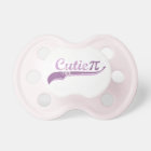 Cutie Pi Geek Baby Girl Pacifier