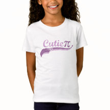 Cutie Pi Geek Girl Funny Swoosh