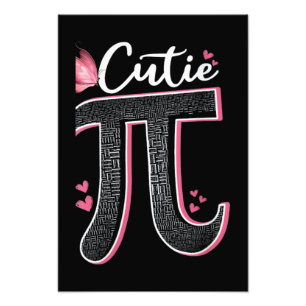 Cutie Pi Pi Day Photo Print