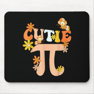 Cutie Pi Shirt Pi Day Math Girls Kids Women Toddle Mouse Pad