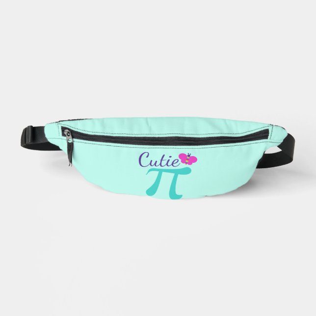 Cutie Pi Symbol Math Pun Bum Bags (Front)