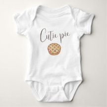 Cutie Pie Baby Bodysuit 